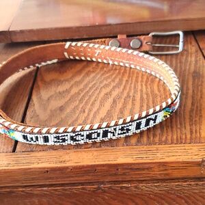 Vintage beaded belt.